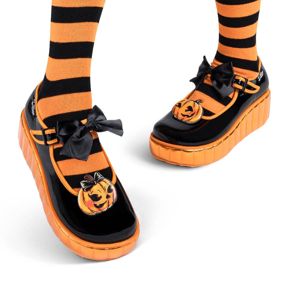 Chocolaticas® Pumpkinette Women's Mary Jane Platform - Image 2