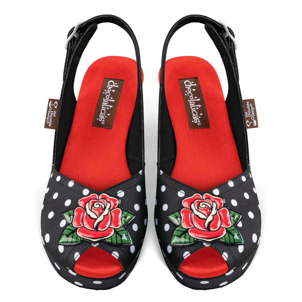 Chocolaticas® Rockabilly Women's Mary Jane Sandal - Image 2